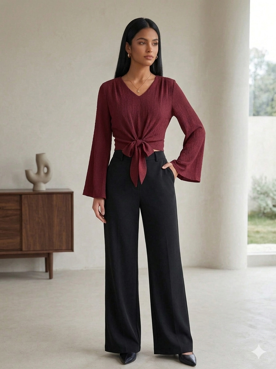 Wrap blouse - Image 3